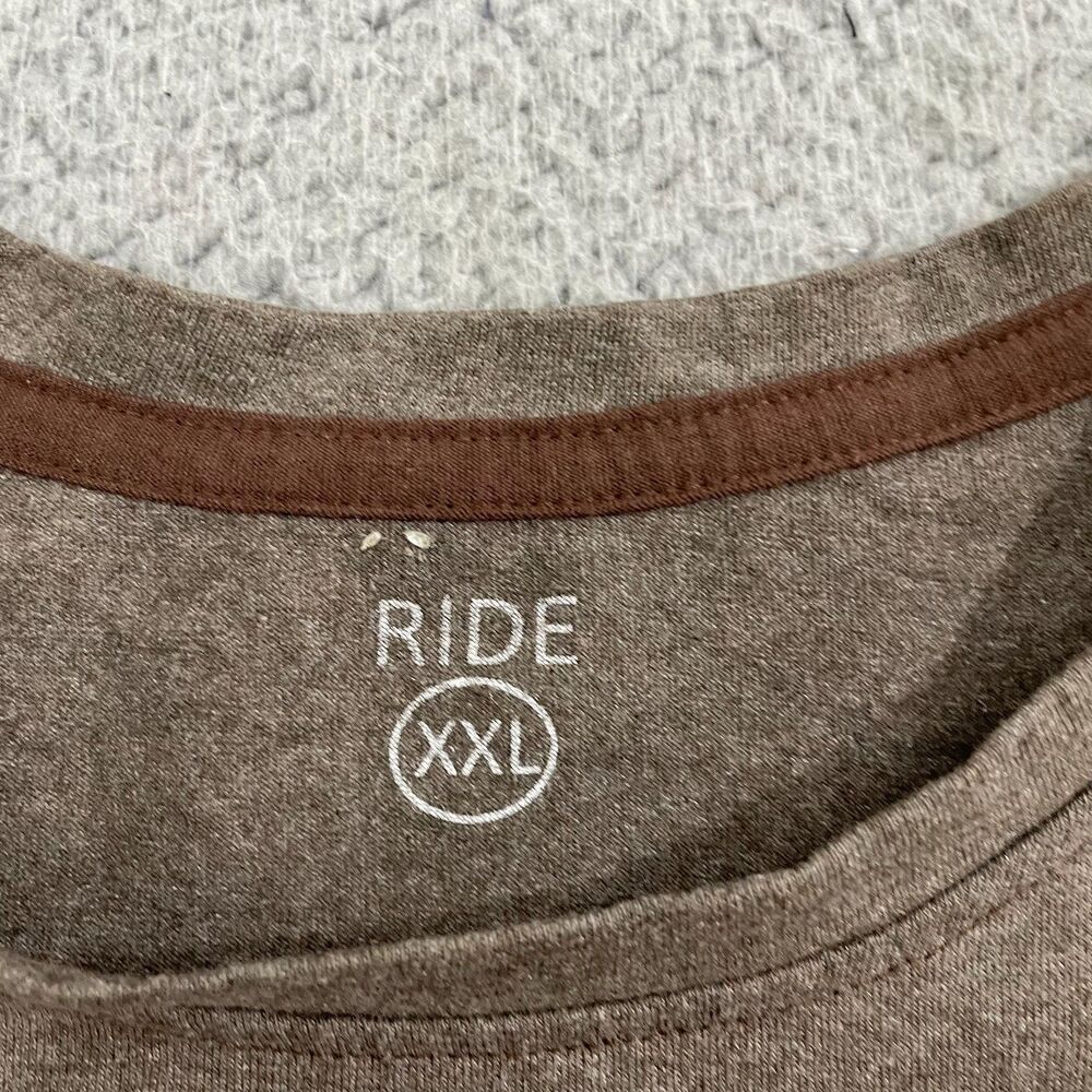 Sloth Costa Rica Shirt Men XXL Brown Ride Destination Travel Short Sleeve Tee - Picture 4 of 9